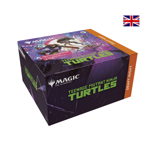 Magic: The Gathering Teenage Mutant Ninja Turtles Draft Night Box, englische Version mit Boostern für 4-Spieler-Draft