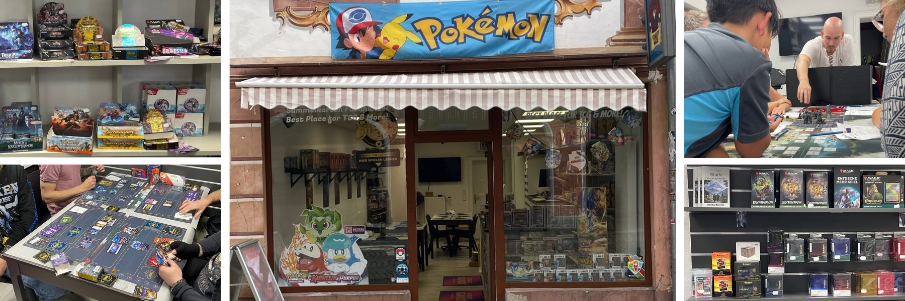 Trinket Mage Store in Garmisch-Partenkirchen – TCG-Produkte, Spieltische, Zubehör & aktive Community im Ladengeschäft.