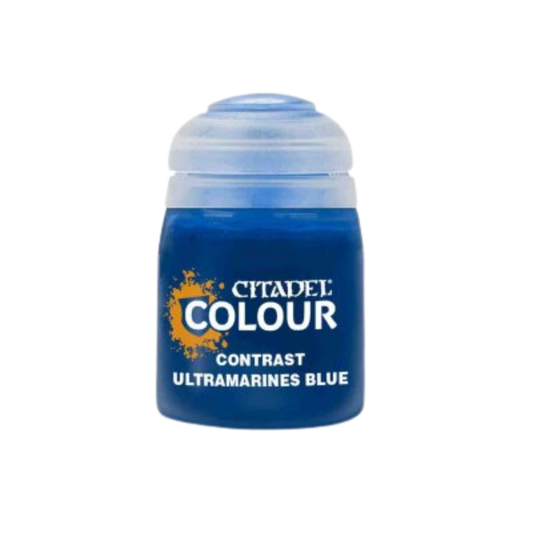 Citadel Contrast Farbe Ultramarines Blue blau Warhammer Miniaturen Farbe Topf