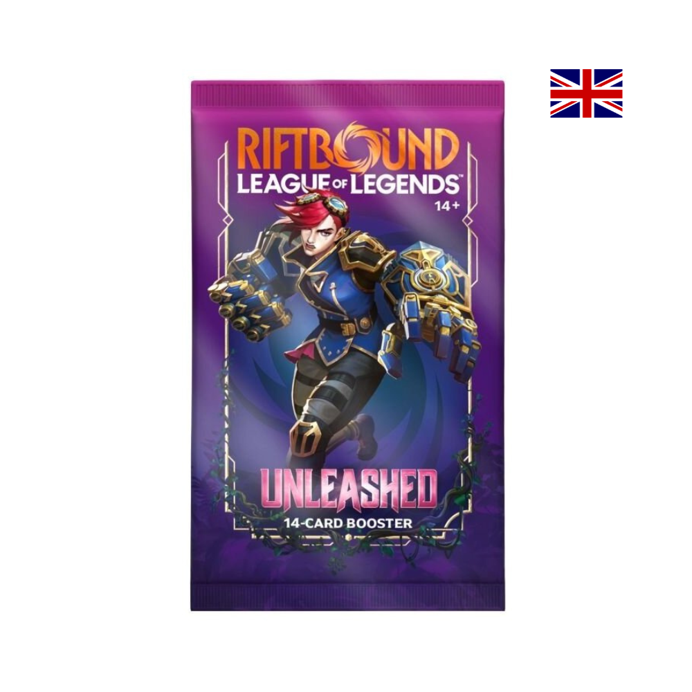 Riftbound League of Legends Unleashed Booster Englisch kaufen Deutschland TCG. Booster Pack für Sammler und Spieler