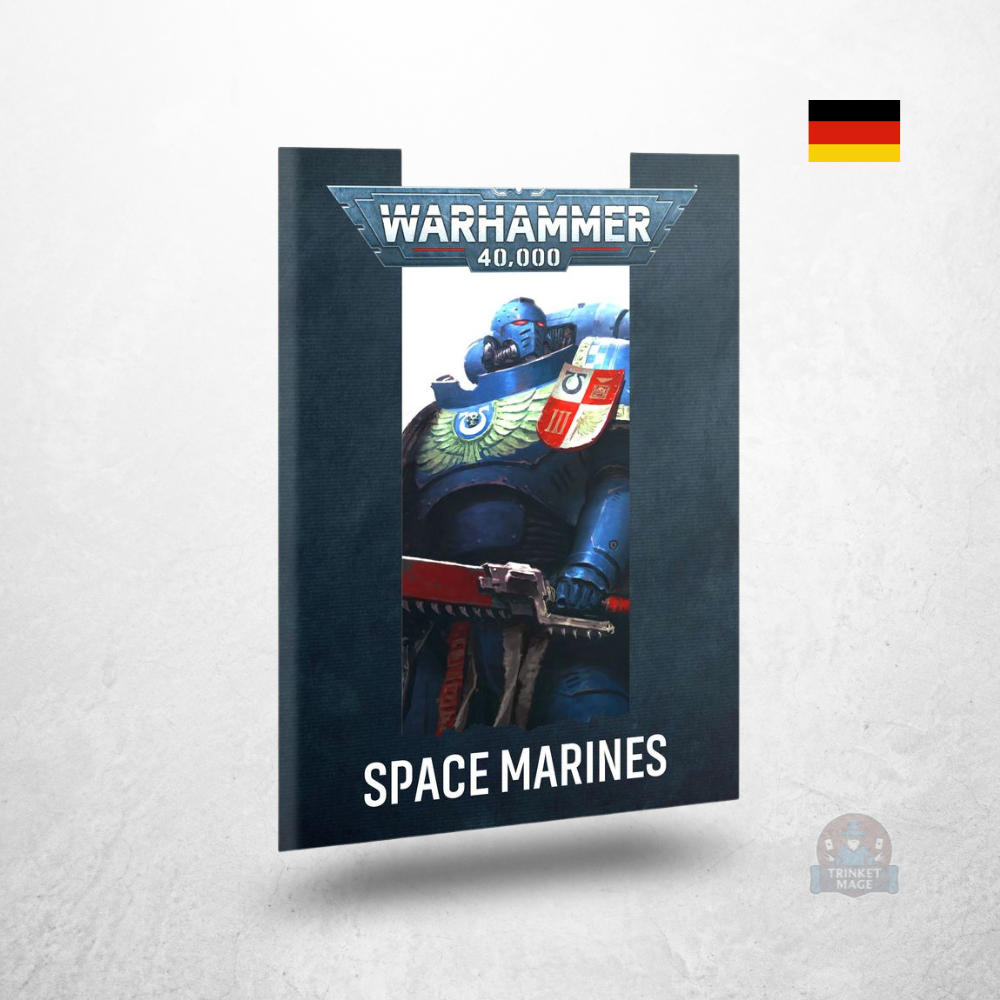 Warhammer 40.000 Dein Einstieg Space Marines Deutsch mit Space-Marines-Begleitheft in deutscher Sprache.
