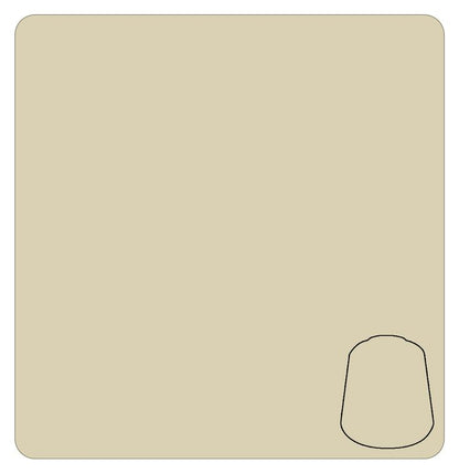 Citadel Base Farbe Wraithbone Warhammer Acrylfarbe beige für Miniaturen ideal für Knochen Stoff und saubere Grundschichten beim Bemalen