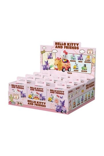 Hello Kitty & Friends – Zoom Hero Rückzug-Fahrzeug mit Figur – Blind Box