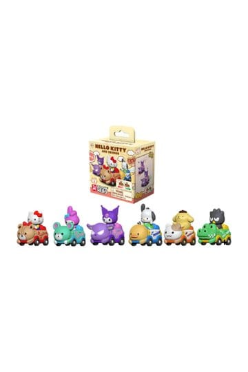 Hello Kitty & Friends – Zoom Hero Rückzug-Fahrzeug mit Figur – Blind Box