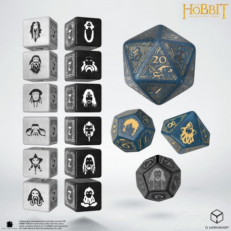 Q WORKSHOP The Hobbit TCG Dice Set – 16 Würfel