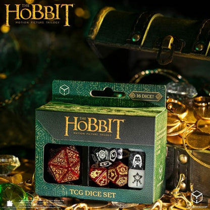 Q WORKSHOP The Hobbit TCG Dice Set – 16 Würfel