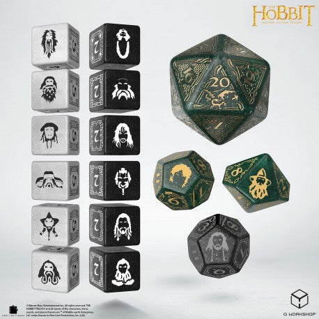 Q WORKSHOP The Hobbit TCG Dice Set – 16 Würfel