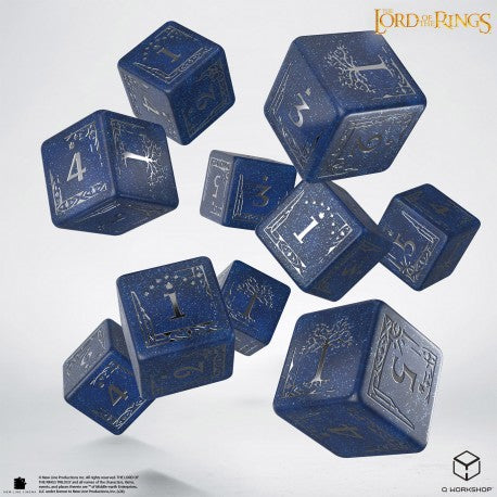 Q WORKSHOP The Lord of the Rings D6 Würfelset – 10 Würfel