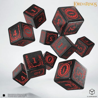 Q WORKSHOP The Lord of the Rings D6 Würfelset – 10 Würfel