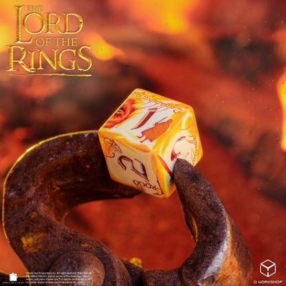 Q WORKSHOP The Lord of the Rings Full Art RPG Würfelset – 7 Würfel