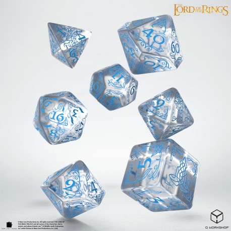 Q WORKSHOP The Lord of the Rings RPG Würfelset – 7 Würfel