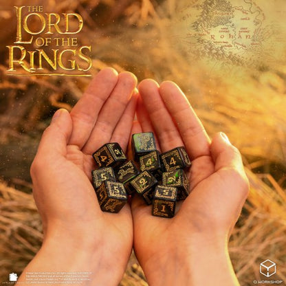 Q WORKSHOP The Lord of the Rings D6 Würfelset – 10 Würfel