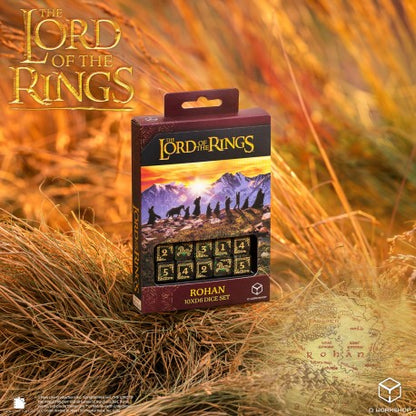 Q WORKSHOP The Lord of the Rings D6 Würfelset – 10 Würfel