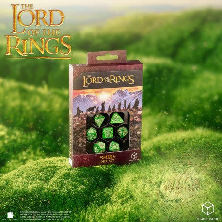 Q WORKSHOP The Lord of the Rings RPG Würfelset – 7 Würfel