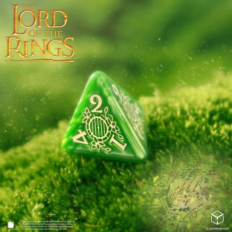 Q WORKSHOP The Lord of the Rings RPG Würfelset – 7 Würfel