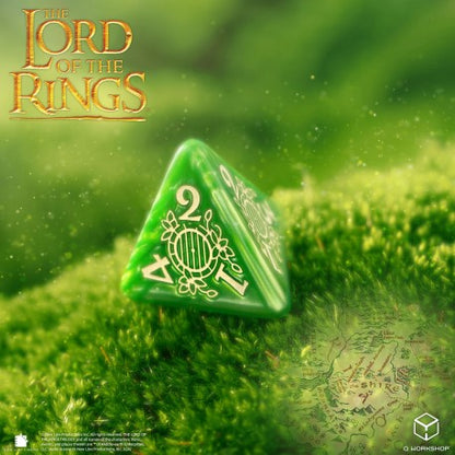 Q WORKSHOP The Lord of the Rings RPG Würfelset – 7 Würfel