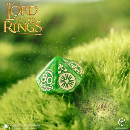 Q WORKSHOP The Lord of the Rings RPG Würfelset – 7 Würfel
