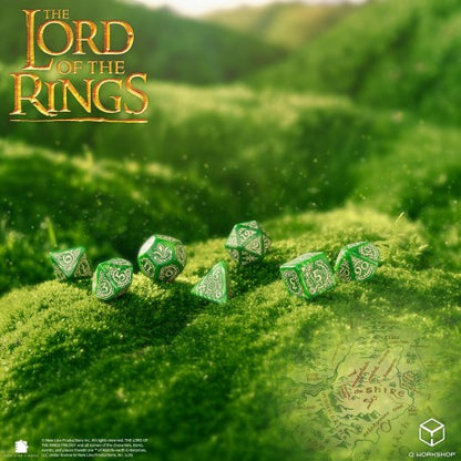 Q WORKSHOP The Lord of the Rings RPG Würfelset – 7 Würfel
