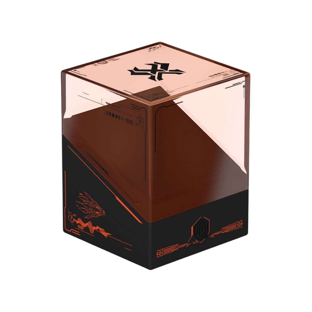 Ultimate Guard Boulder Deckbox Edge of Eternities kupferfarben – stabile Deckbox für 100+ gesleevte Karten