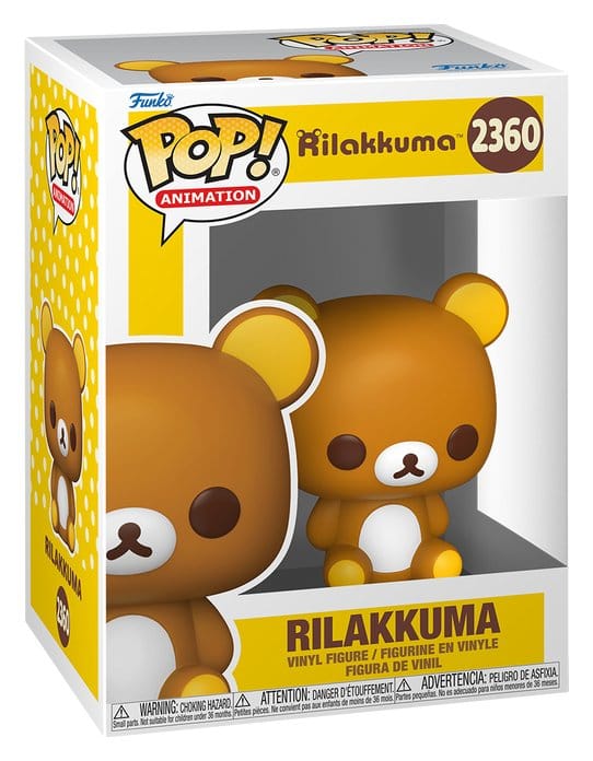 Rilakkuma – Funko POP! Animation Vinyl Figur 9 cm