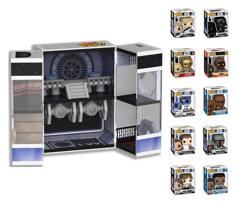 Funko Bitty POP! – Star Wars: Death Star Black Friday Bundle (10 Figuren + Display)