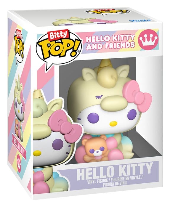 Funko Bitty POP! – Sanrio: Hello Kitty mit Einhorn & Accessory (2 cm)