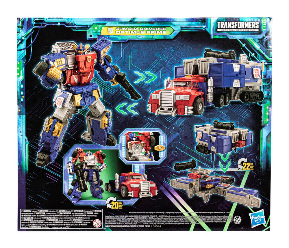 Transformers Legacy Evolution – Armada Universe Optimus Prime – Commander Class Actionfigur 19 cm