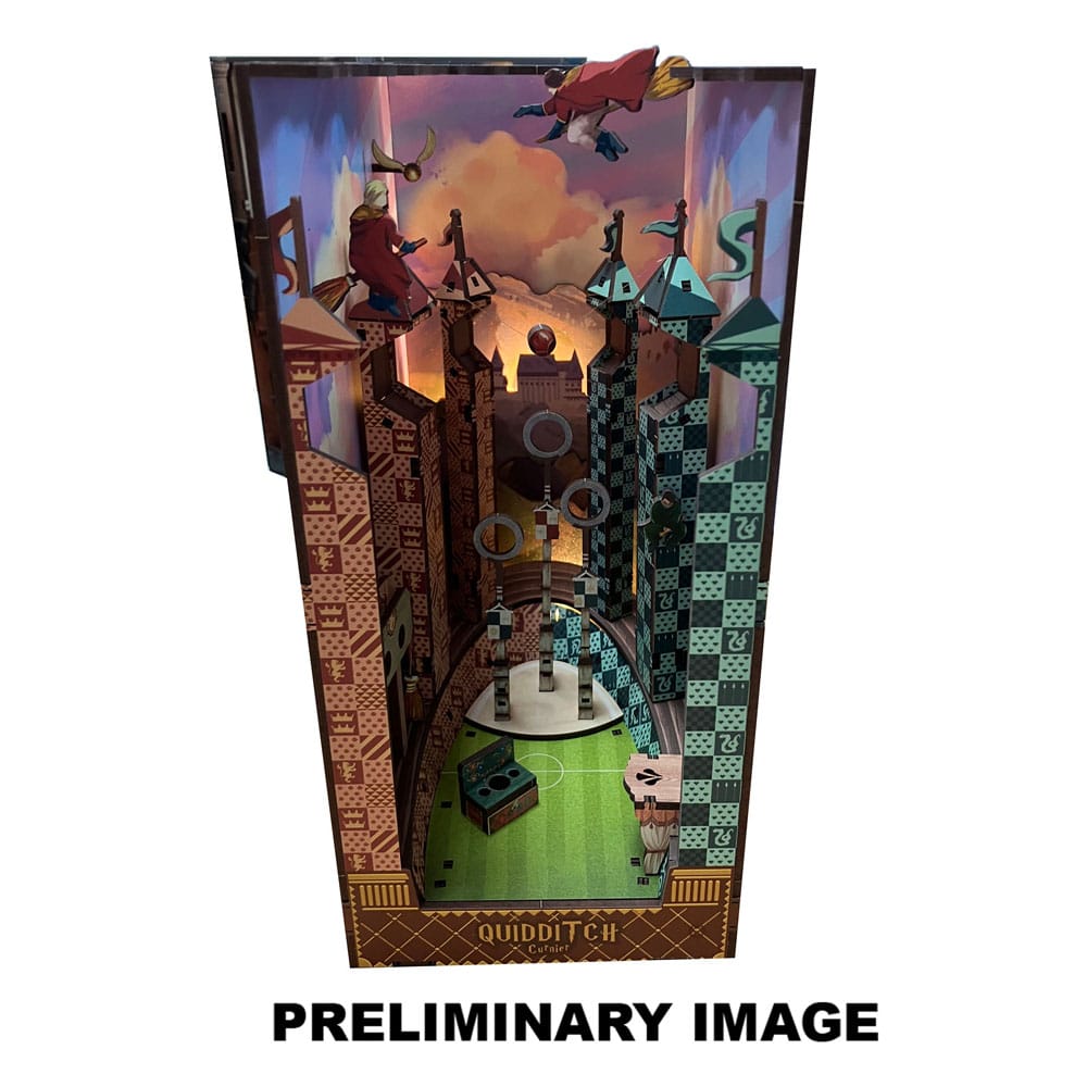 Harry Potter – Quidditchfeld – Tiny Adventures Book Nook Mini-Diorama 23 cm