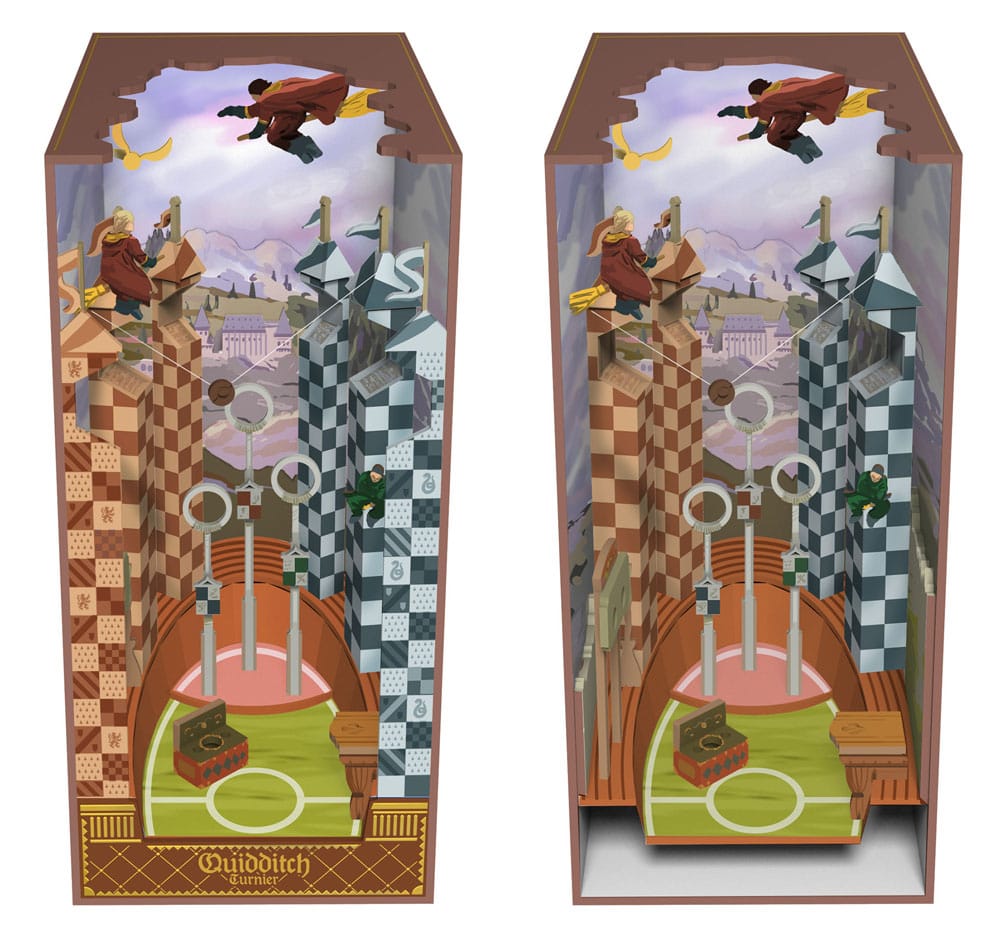 Harry Potter – Quidditchfeld – Tiny Adventures Book Nook Mini-Diorama 23 cm