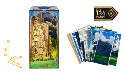 Der Herr der Ringe – Minas Tirith – Tiny Adventures Book Nook Mini-Diorama 23 cm
