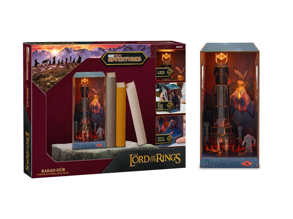 Der Herr der Ringe – Barad-dûr – Tiny Adventures Book Nook Mini-Diorama 23 cm