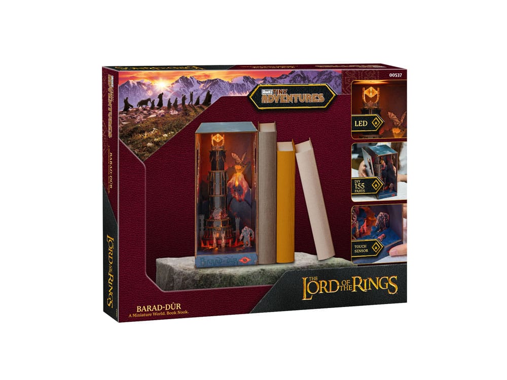 Der Herr der Ringe – Barad-dûr – Tiny Adventures Book Nook Mini-Diorama 23 cm