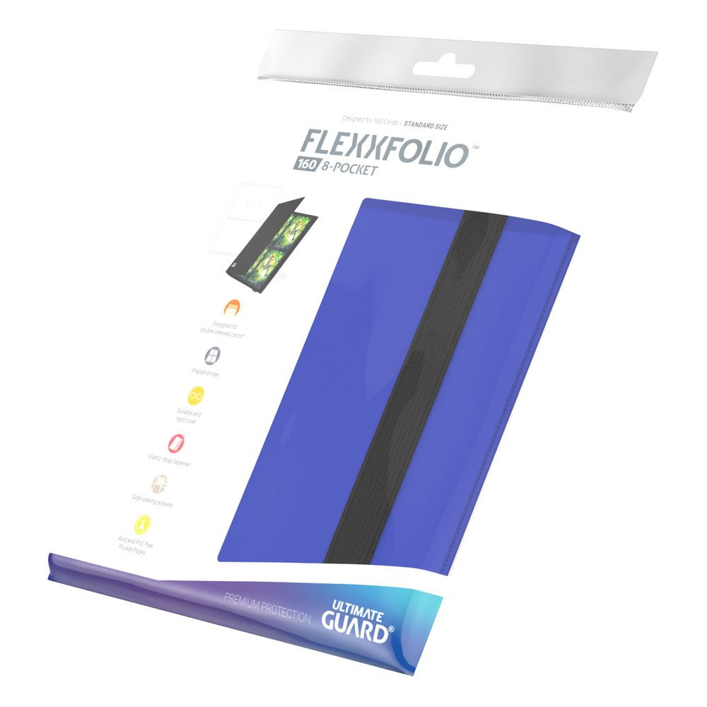 Ultimate Guard Flexxfolio 160 8-Pocket – Blue
