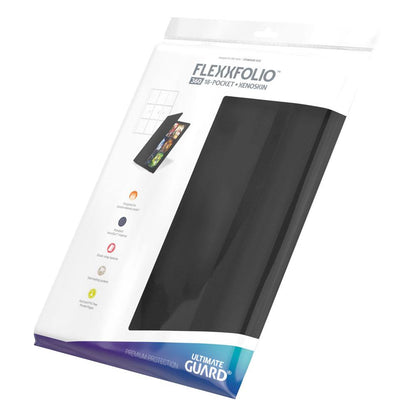 Ultimate Guard Flexxfolio 360 18-Pocket Xenoskin – Black