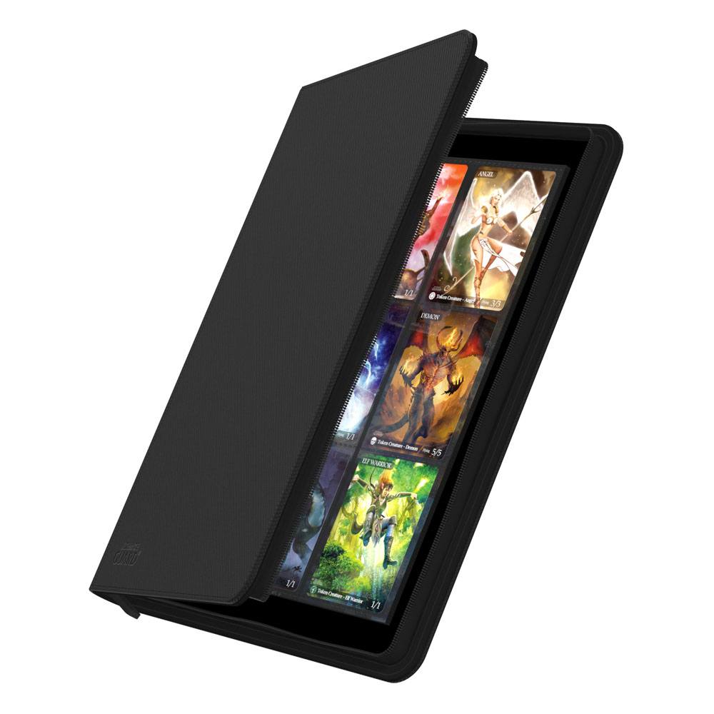 Ultimate Guard Zipfolio 360 18-Pocket Xenoskin – Schwarz