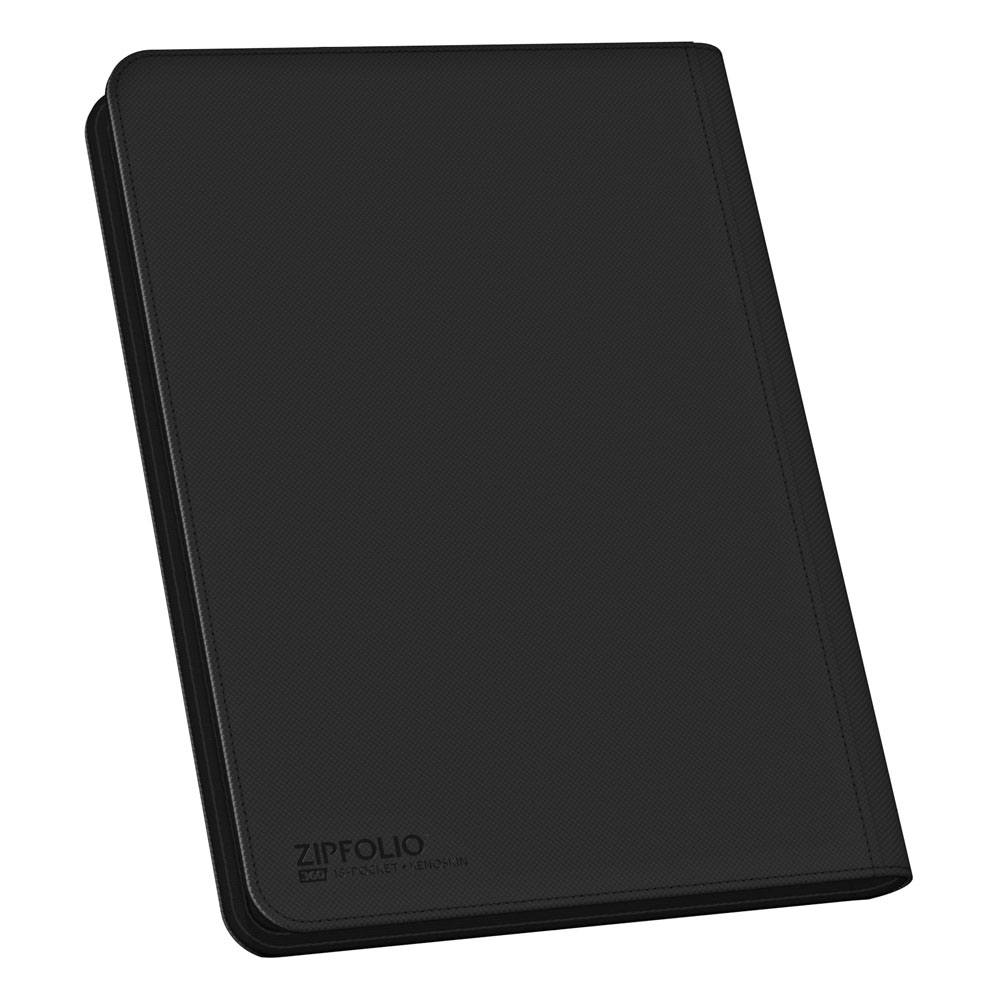 Ultimate Guard Zipfolio 360 18-Pocket Xenoskin – Schwarz