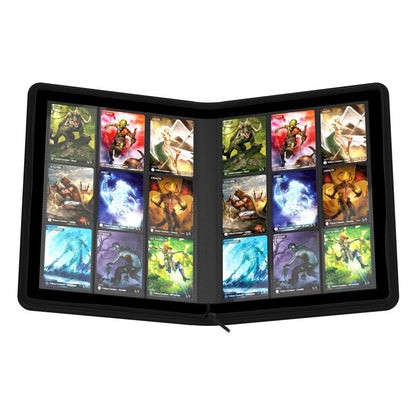 Ultimate Guard Zipfolio 360 18-Pocket Xenoskin – Schwarz