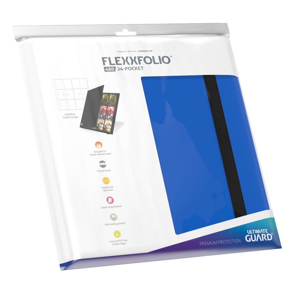 Ultimate Guard Flexxfolio 480 24-Pocket – Blue