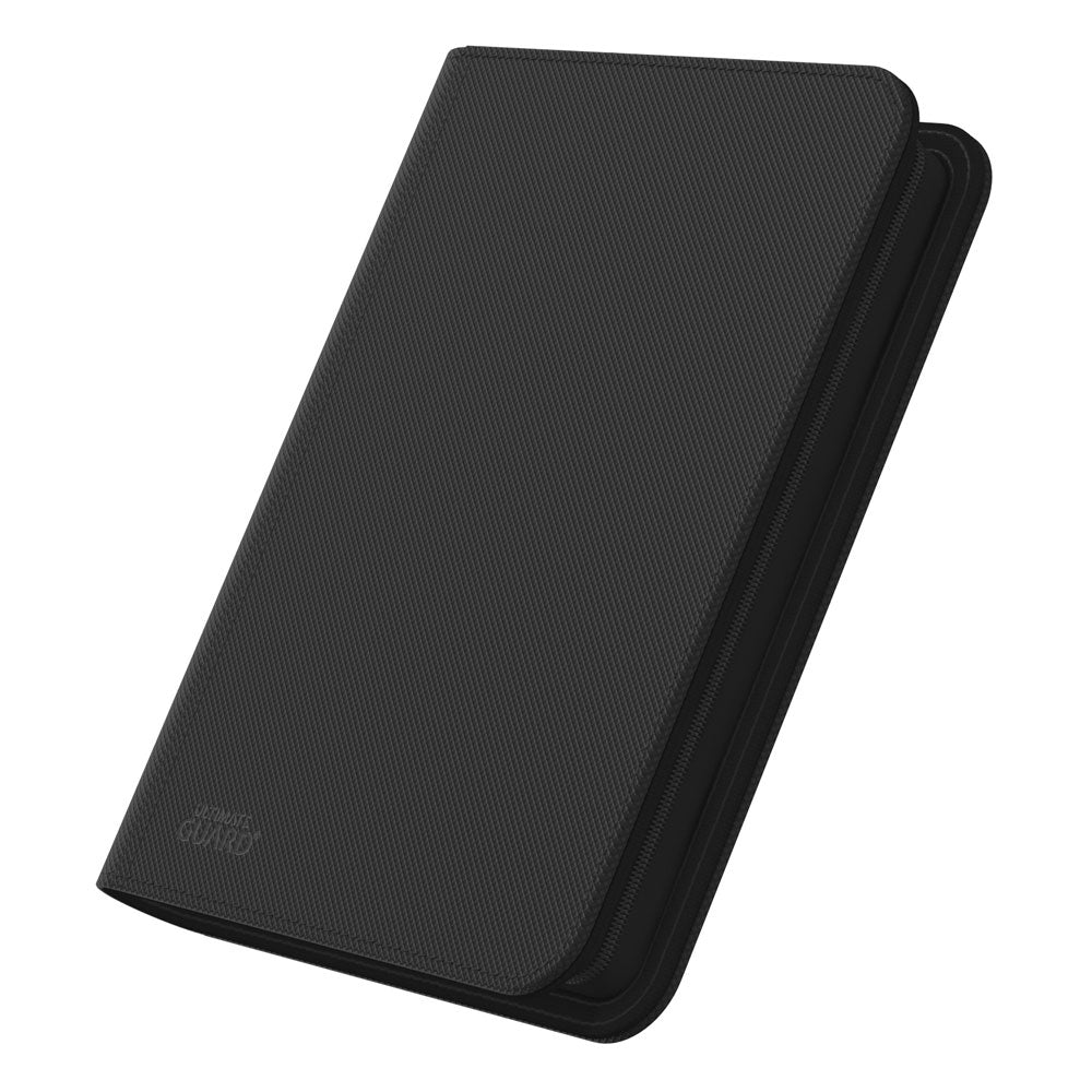 Ultimate Guard Zipfolio 160 8-Pocket Xenoskin – Black