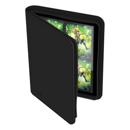 Ultimate Guard Zipfolio 160 8-Pocket Xenoskin – Black