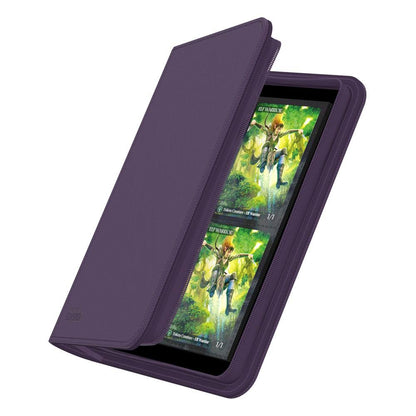 Ultimate Guard Zipfolio 160 8-Pocket Xenoskin – Purple