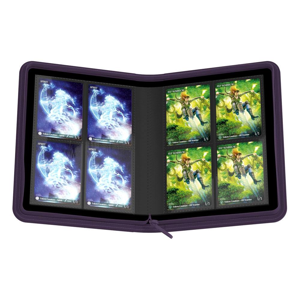 Ultimate Guard Zipfolio 160 8-Pocket Xenoskin – Purple