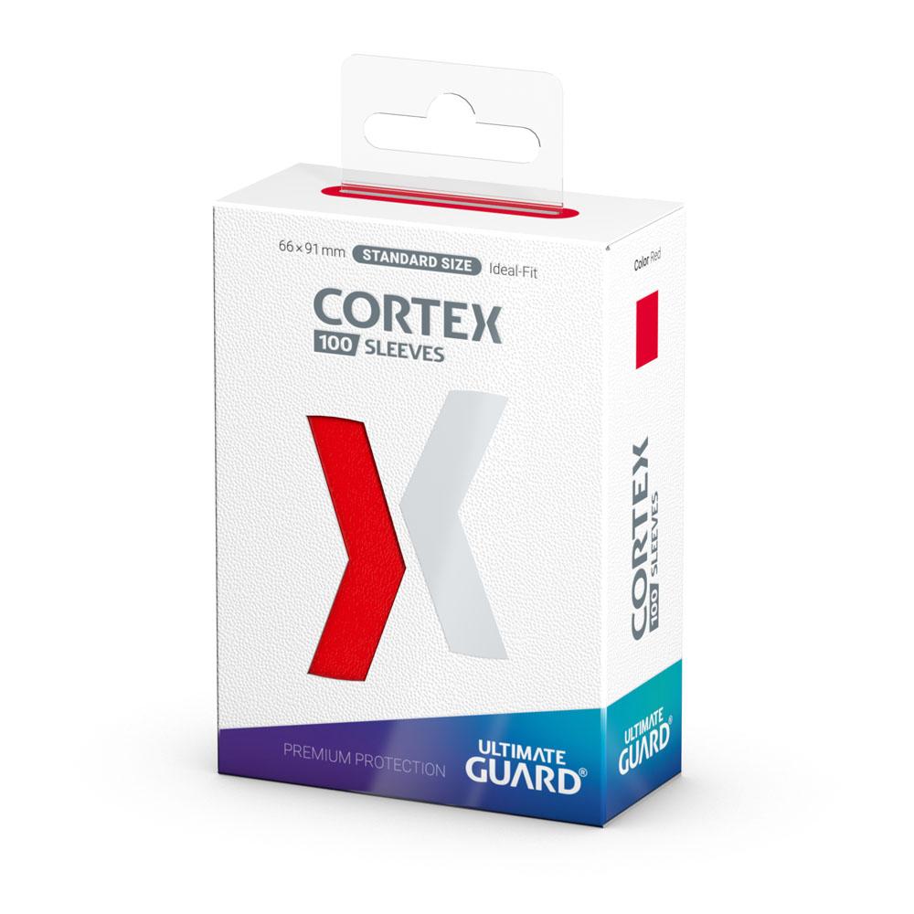Ultimate Guard Cortex Sleeves Standard Size (100) – Red
