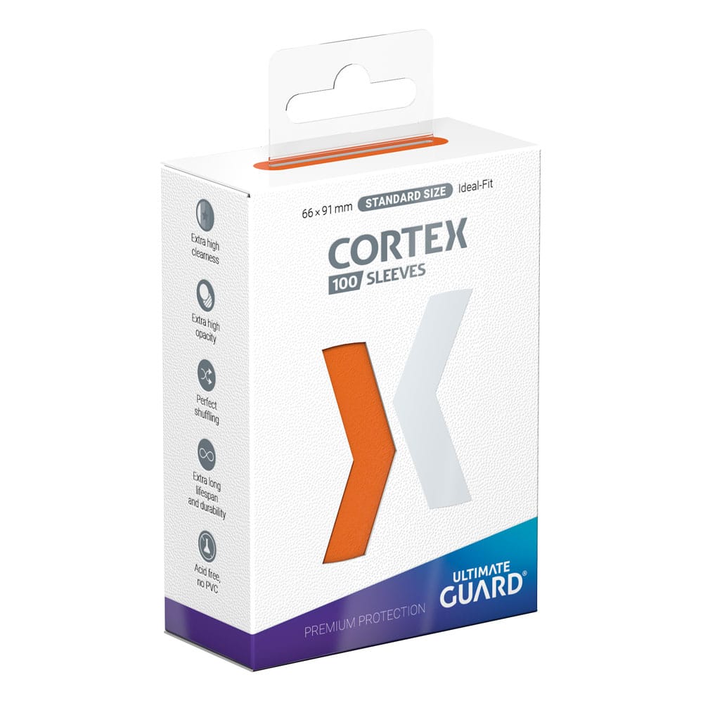 Ultimate Guard Cortex Sleeves Standard Size (100) – Orange