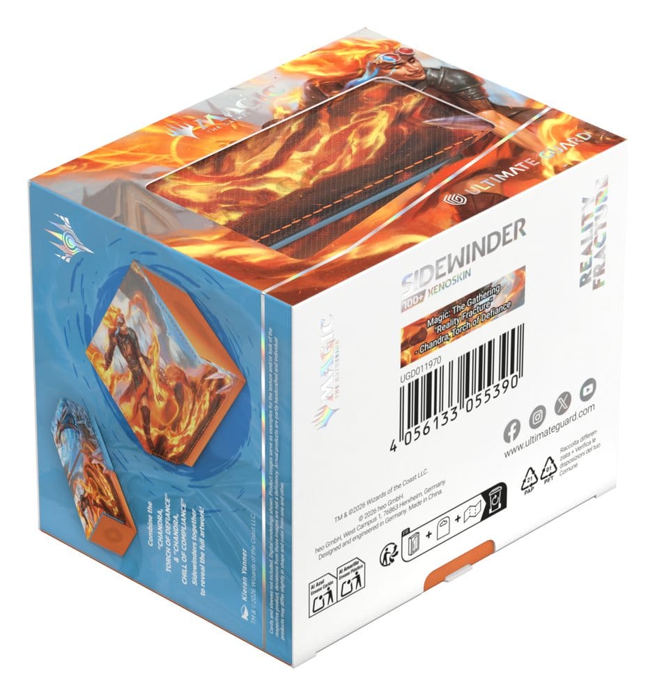 Ultimate Guard Sidewinder 100+ Xenoskin – MTG Reality Fracture – Chandra, Torch of Defiance