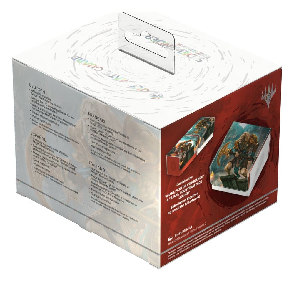 Ultimate Guard Sidewinder 100+ Xenoskin – MTG Reality Fracture – Ajani, Counterattack Leader